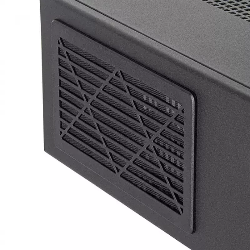SilverStone MILO 11 SST-ML11B λεπτό Κουτί PC Micro-ATX Desktop