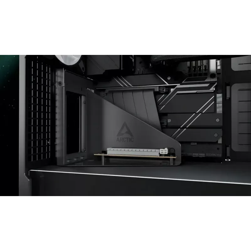 ARCTIC Xtender VG (Black) Premium E-ATX κουτί PC με κάθετη τοποθέτηση GPU