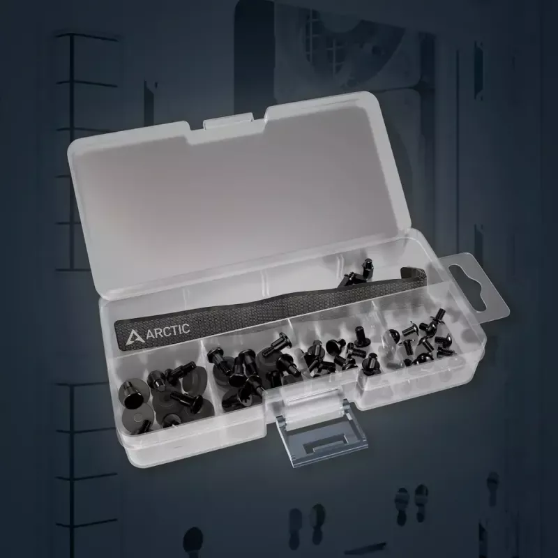 ARCTIC Xtender VG (Black) Premium E-ATX κουτί PC με κάθετη τοποθέτηση GPU