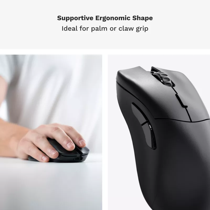 Glorious Gaming Glorious Model D 2 PRO Wireless - 1K Polling - Μαύρο