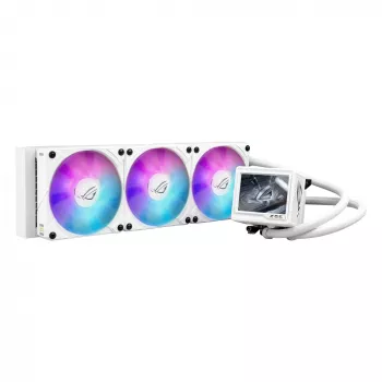 ASUS ROG RYUJIN III 360 ARGB EXTREME WHT Ψύκτρα επεξεργαστή All-in-One-υγρού ψύξης 12 cm Λευκό 1 τεμ.