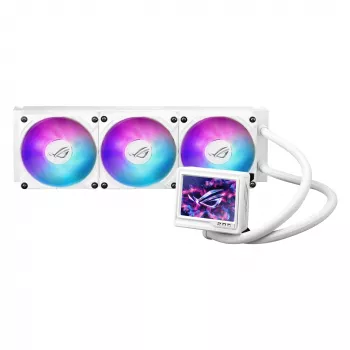ASUS ROG RYUJIN III 360 ARGB EXTREME WHT Ψύκτρα επεξεργαστή All-in-One-υγρού ψύξης 12 cm Λευκό 1 τεμ.