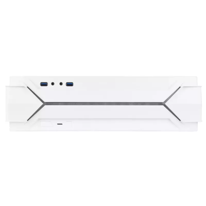 Κουτί PC Silverstone RVZ03-ARGB Desktop λευκό