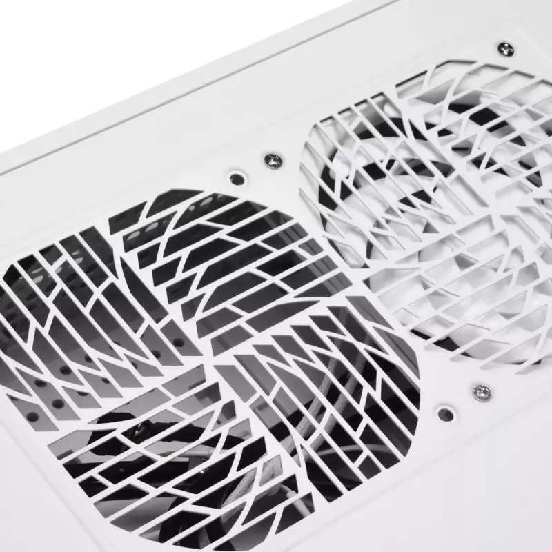 Κουτί PC Silverstone RVZ03-ARGB Desktop λευκό
