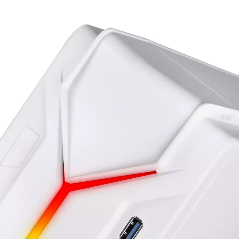Κουτί PC Silverstone RVZ03-ARGB Desktop λευκό