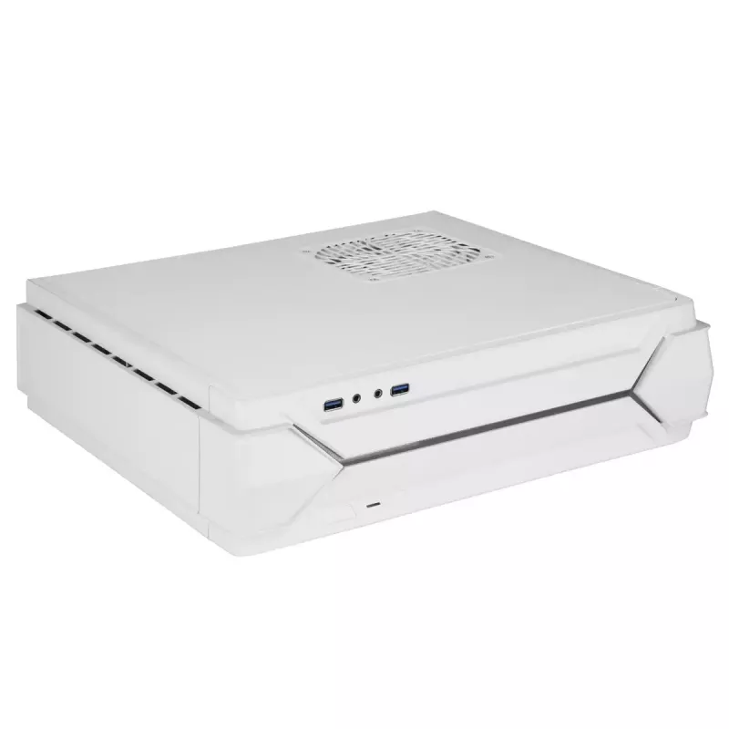 Κουτί PC Silverstone RVZ03-ARGB Desktop λευκό