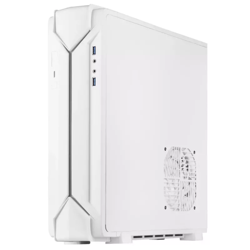 Κουτί PC Silverstone RVZ03-ARGB Desktop λευκό