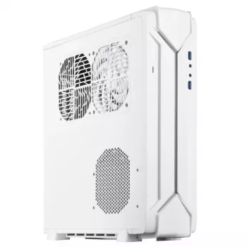 Κουτί PC Silverstone RVZ03-ARGB Desktop λευκό