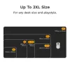 Mouse Pad Glorious Gaming Glorious Mouse Pad 2 XL Extended Stitched Μαύρο