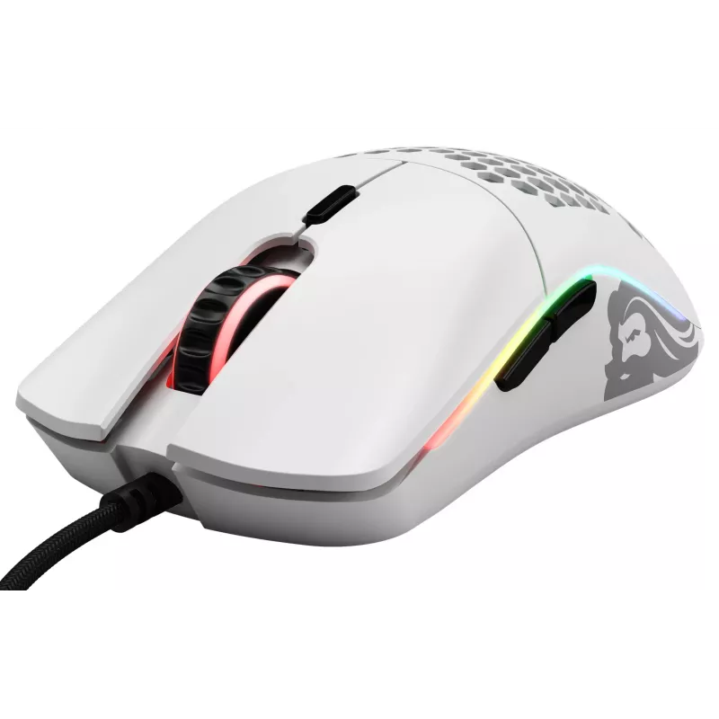 Glorious Gaming Glorious Model O- Ποντίκι Regular (Λευκό), Δεξιόχειρας, Οπτικό, USB Type-A, 3200 DPI, Λευκό