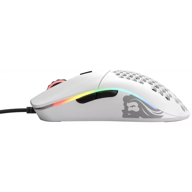 Glorious Gaming Glorious Model O- Ποντίκι Regular (Λευκό), Δεξιόχειρας, Οπτικό, USB Type-A, 3200 DPI, Λευκό