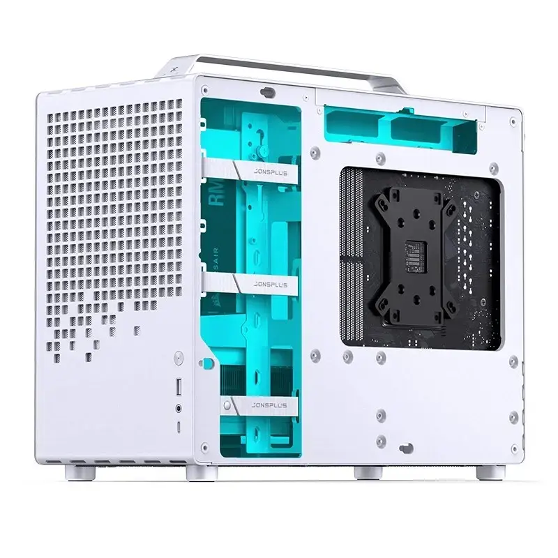 Κουτί υπολογιστή Jonsbo Jonsplus Z20 Mesh Mini Tower Micro-ATX Λευκό