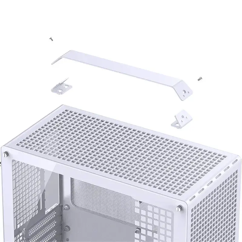 Κουτί υπολογιστή Jonsbo Jonsplus Z20 Mesh Mini Tower Micro-ATX Λευκό