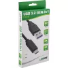 InLine Καλώδιο USB 3.2 Gen.1x2, Βύσμα USB-C αρσενικό / Βύσμα USB-A αρσενικό, μαύρο, 2m