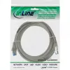 Καλώδιο δικτύου InLine S/FTP PiMF Cat.6A χωρίς αλογόνα 500MHz γκρι 1m