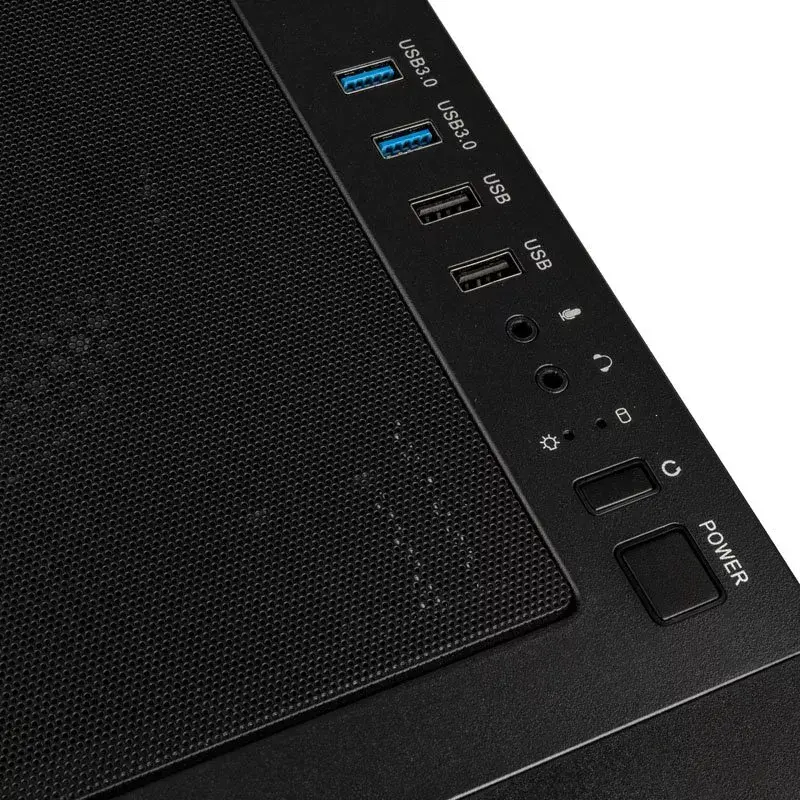 Kolink UNITY MESHBAY PERFORMANCE Midi Tower μαύρο