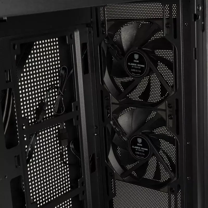 Kolink UNITY MESHBAY PERFORMANCE Midi Tower μαύρο