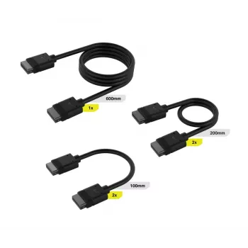 CORSAIR iCUE Link σετ καλωδίων με ευθείς συνδέσμους