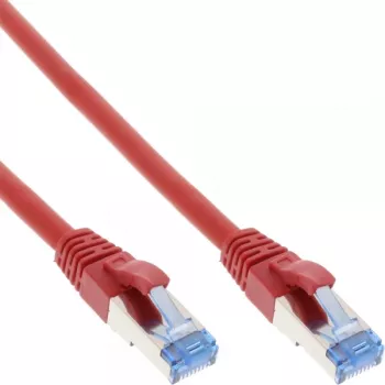 InLine καλώδιο δικτύου S/FTP PiMF Cat.6A χωρίς αλογόνα 500MHz κόκκινο 5m