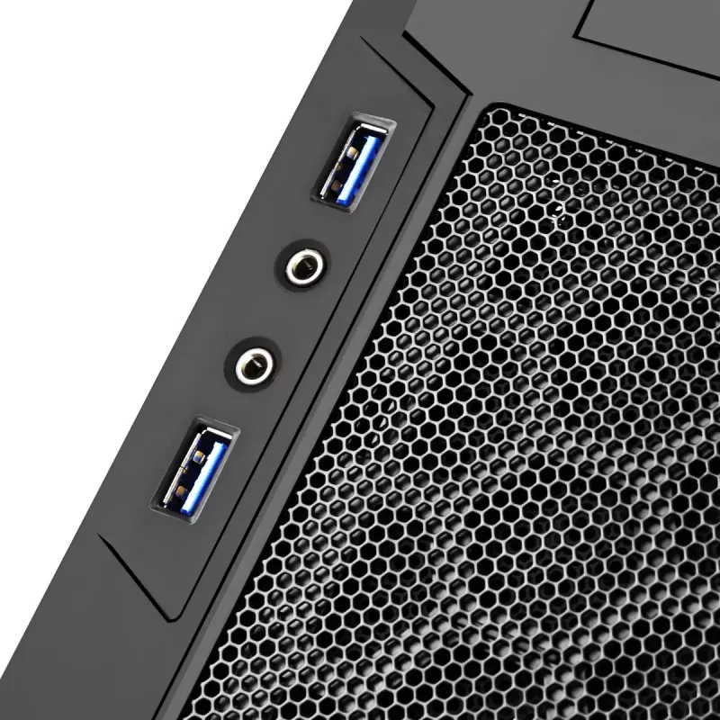 Κουτί PC Silverstone PS13 Mini Tower Μαύρο
