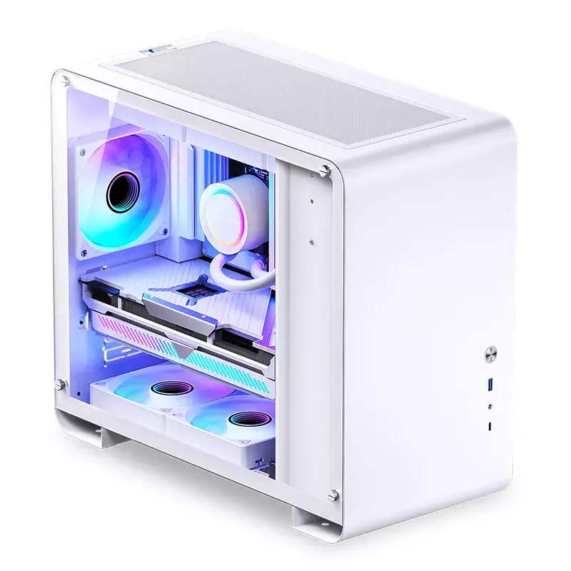 Κουτί PC Jonsbo U4 MINI WHITE Mini Tower λευκό