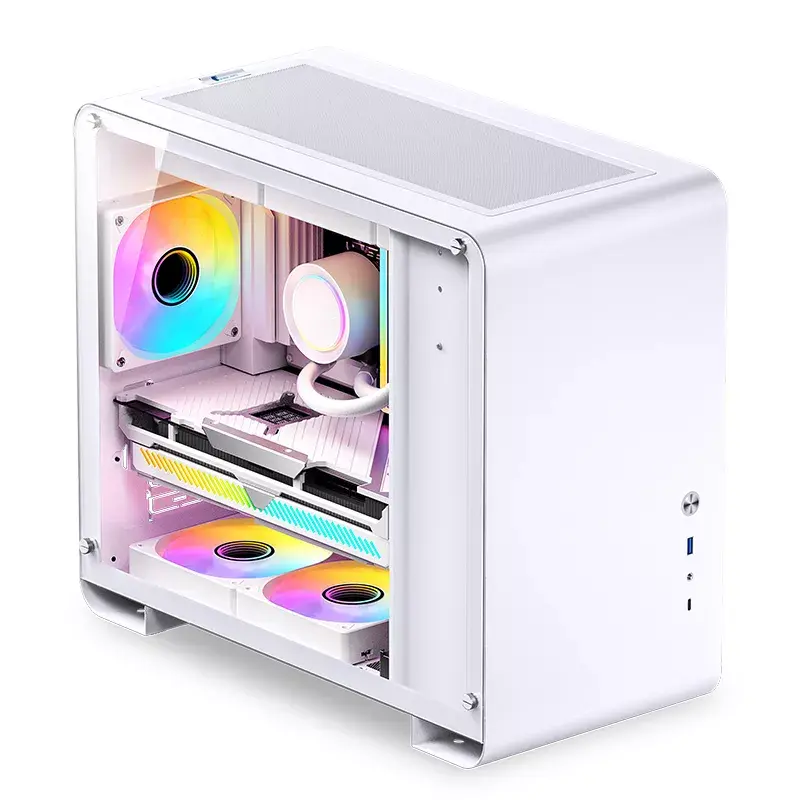 Κουτί PC Jonsbo U4 MINI WHITE Mini Tower λευκό