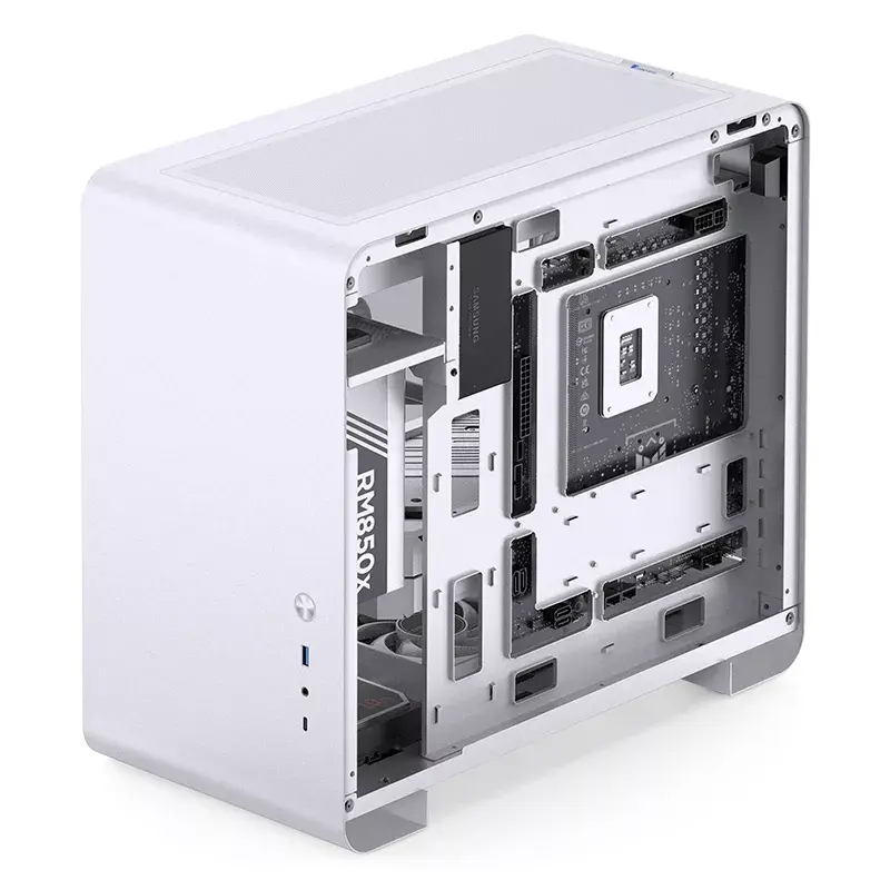 Κουτί PC Jonsbo U4 MINI WHITE Mini Tower λευκό