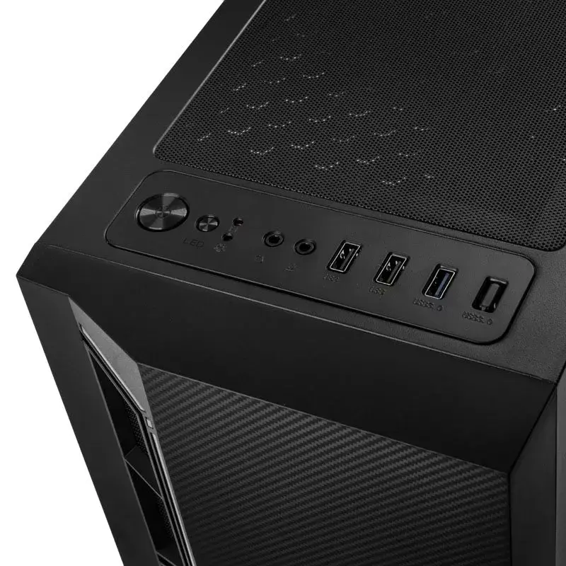 Κουτί PC Kolink Inspire K7 ARGB Midi Tower μαύρο