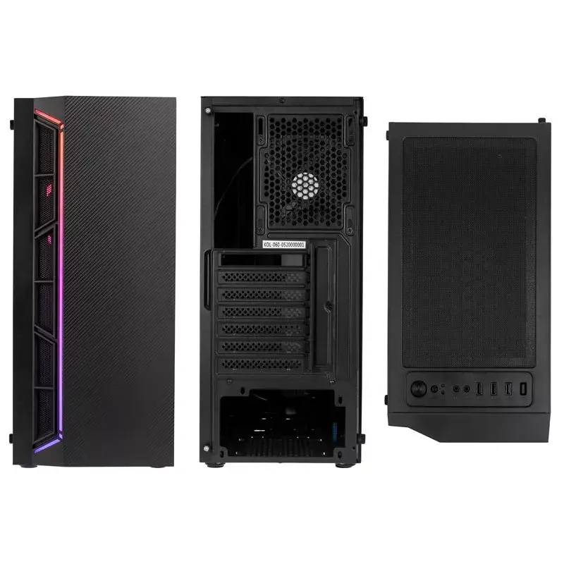 Κουτί PC Kolink Inspire K7 ARGB Midi Tower μαύρο