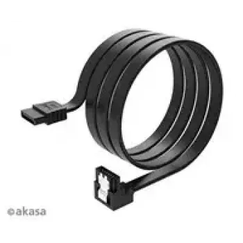 Εσωτερικό καλώδιο δεδομένων SATA Akasa Proslim βύσμα 90°, 100 cm