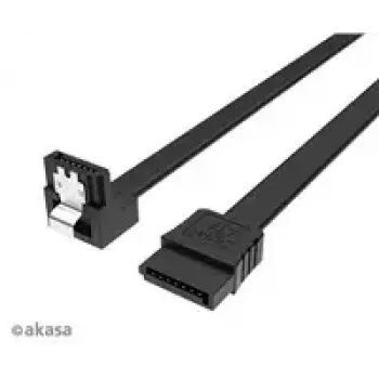 Εσωτερικό καλώδιο δεδομένων SATA Akasa Proslim βύσμα 90°, 100 cm