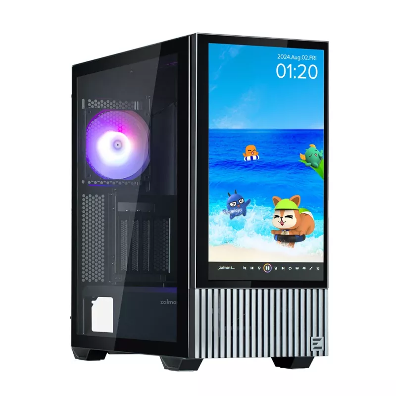 Κουτί PC Zalman Z10 DS Midi Tower Μαύρο