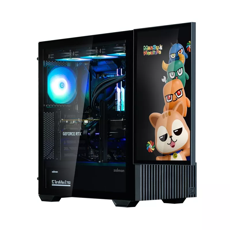 Κουτί PC Zalman Z10 DS Midi Tower Μαύρο