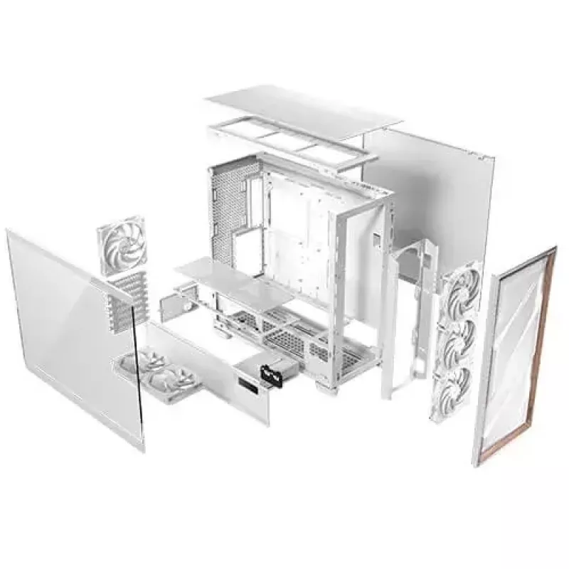 Κουτί PC Antec FLUX PRO White EUV Full Tower Λευκό