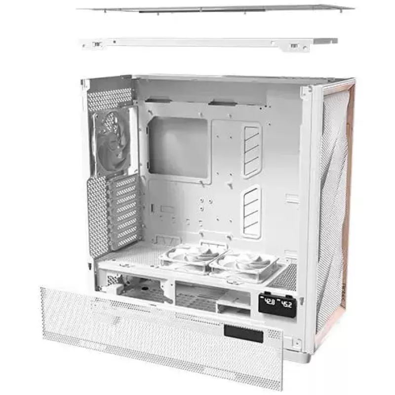 Κουτί PC Antec FLUX PRO White EUV Full Tower Λευκό