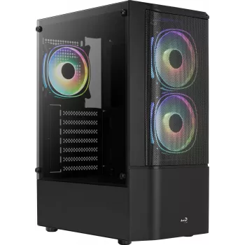 Κουτί PC Aerocool Quantum Mesh Midi Tower Μαύρο