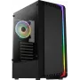 Aerocool Bionic V2 (PGS Bionic-G-BK-v2) κουτί υπολογιστή Midi Tower, ATX, RGB, ψημένο γυαλί, μαύρο