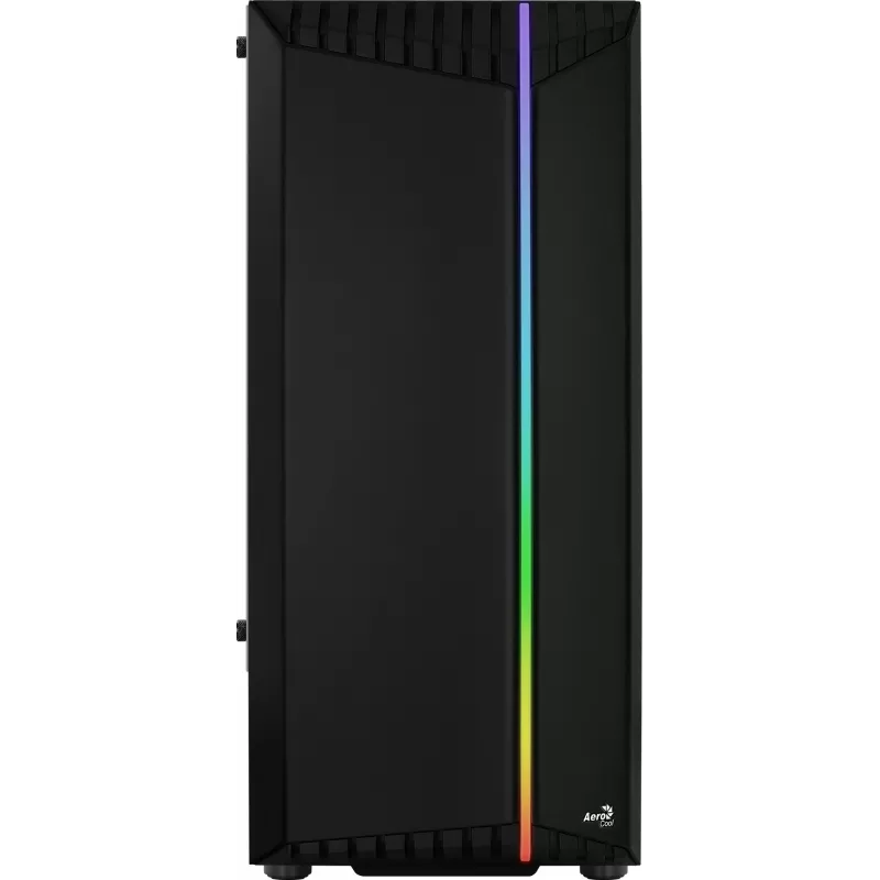 Aerocool Bionic V2 (PGS Bionic-G-BK-v2) κουτί υπολογιστή Midi Tower, ATX, RGB, ψημένο γυαλί, μαύρο