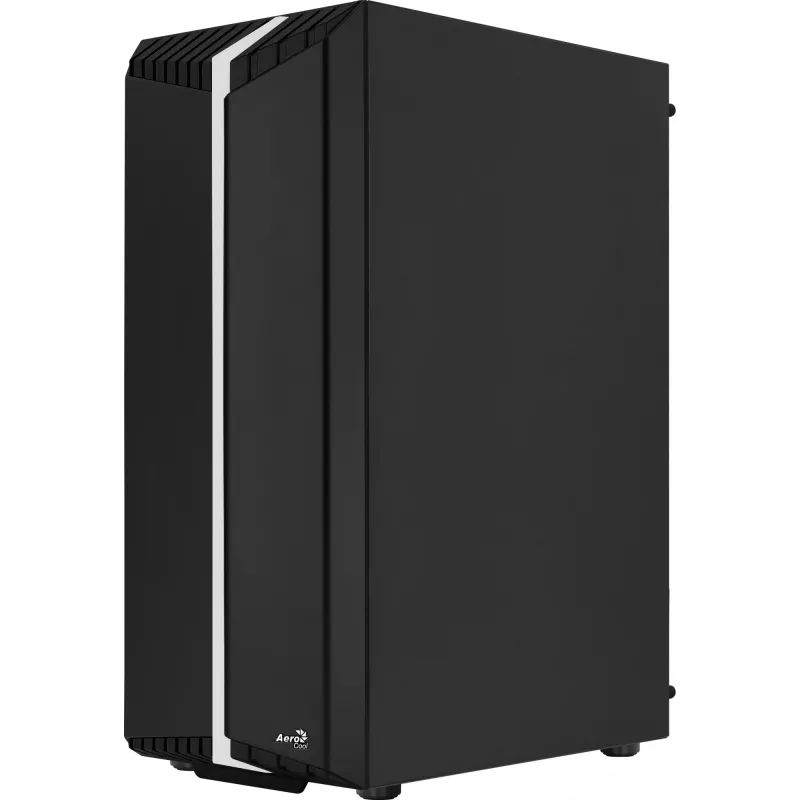Aerocool Bionic V2 (PGS Bionic-G-BK-v2) κουτί υπολογιστή Midi Tower, ATX, RGB, ψημένο γυαλί, μαύρο