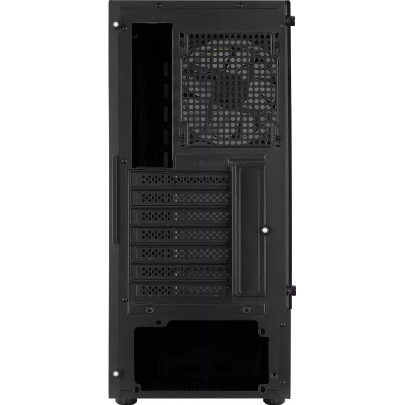 Aerocool Bionic V2 (PGS Bionic-G-BK-v2) κουτί υπολογιστή Midi Tower, ATX, RGB, ψημένο γυαλί, μαύρο