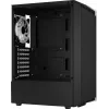 Aerocool Bionic V2 (PGS Bionic-G-BK-v2) κουτί υπολογιστή Midi Tower, ATX, RGB, ψημένο γυαλί, μαύρο