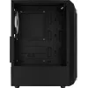 Aerocool Bionic V2 (PGS Bionic-G-BK-v2) κουτί υπολογιστή Midi Tower, ATX, RGB, ψημένο γυαλί, μαύρο