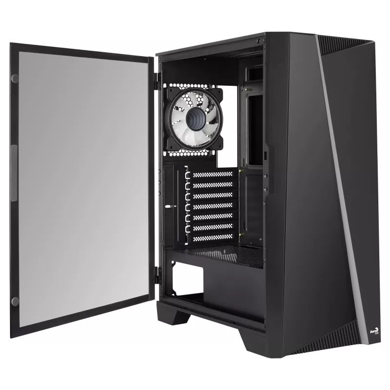 Aerocool MIRAGEBK κουτί υπολογιστή ανεμιστήρας ARGB 12 cm