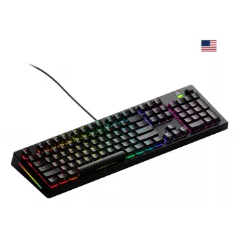 Glorious GMMK 3 100% Prebuilt ενσύρματο gaming πληκτρολόγιο, διακόπτες Fox, USB, US ANSI QWERTY, μαύρο