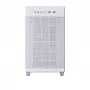 Κουτί υπολογιστή ASUS Prime AP201 MicroATX Mini Tower λευκό — υποστηρίζει microATX, GPU έως 338 mm, 3×3,5 ίντσες + 1×2,5 ίντσες δίσκους, USB-A 3.2 Gen1×2, USB-C 3.2 Gen2×1