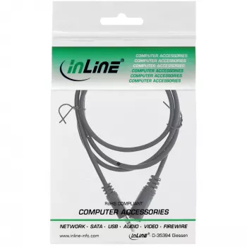 Καλώδιο ήχου InLine 3,5 mm jack βύσμα αρσενικό / υποδοχή θηλυκή 5 m
