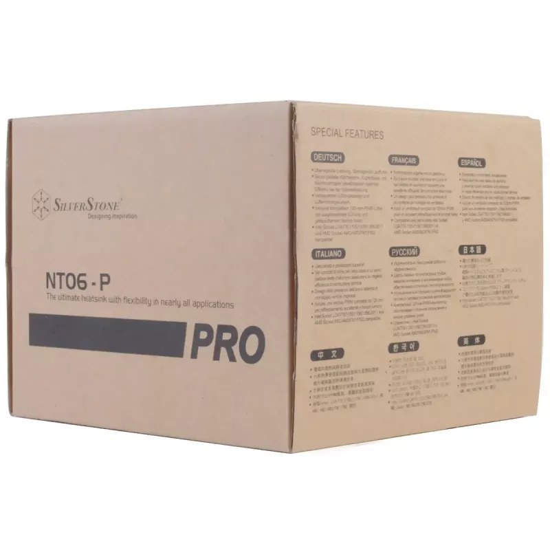 Ψύκτρα επεξεργαστή Silverstone NT06-PRO, 12 cm