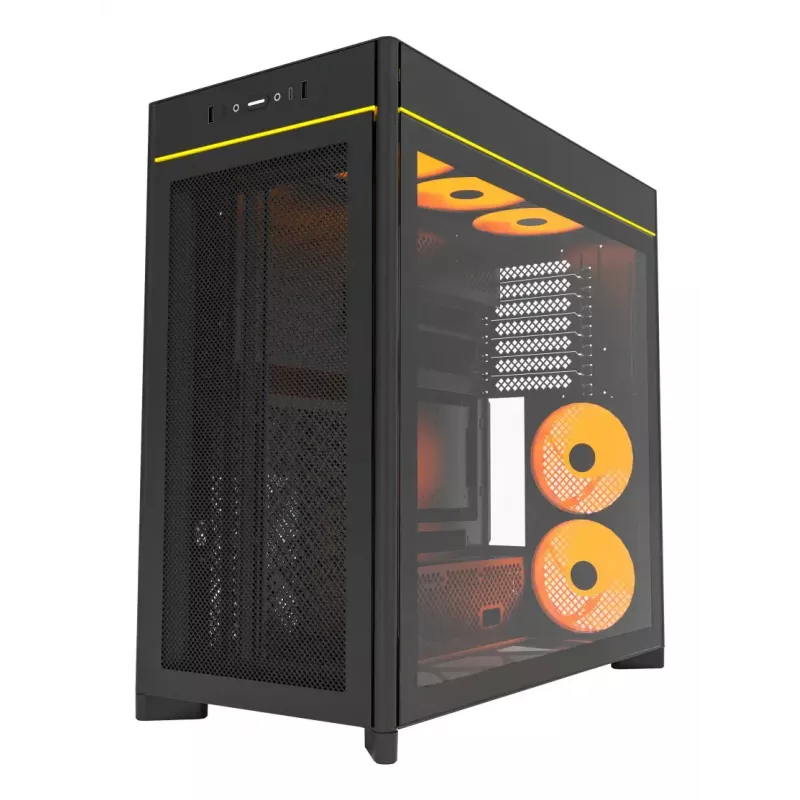 Κουτί PC Montech HS01 PRO Midi Tower μαύρο