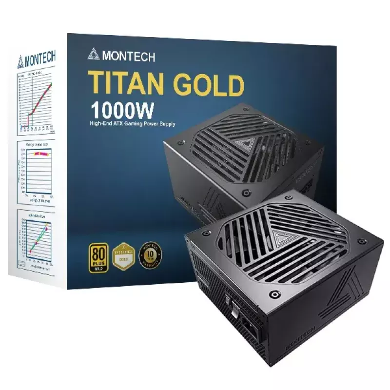 Τροφοδοτικό Montech TITAN GOLD 1000W