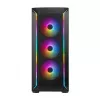 Silverstone FARA 511Z Midi Tower Κουτί PC Μαύρο